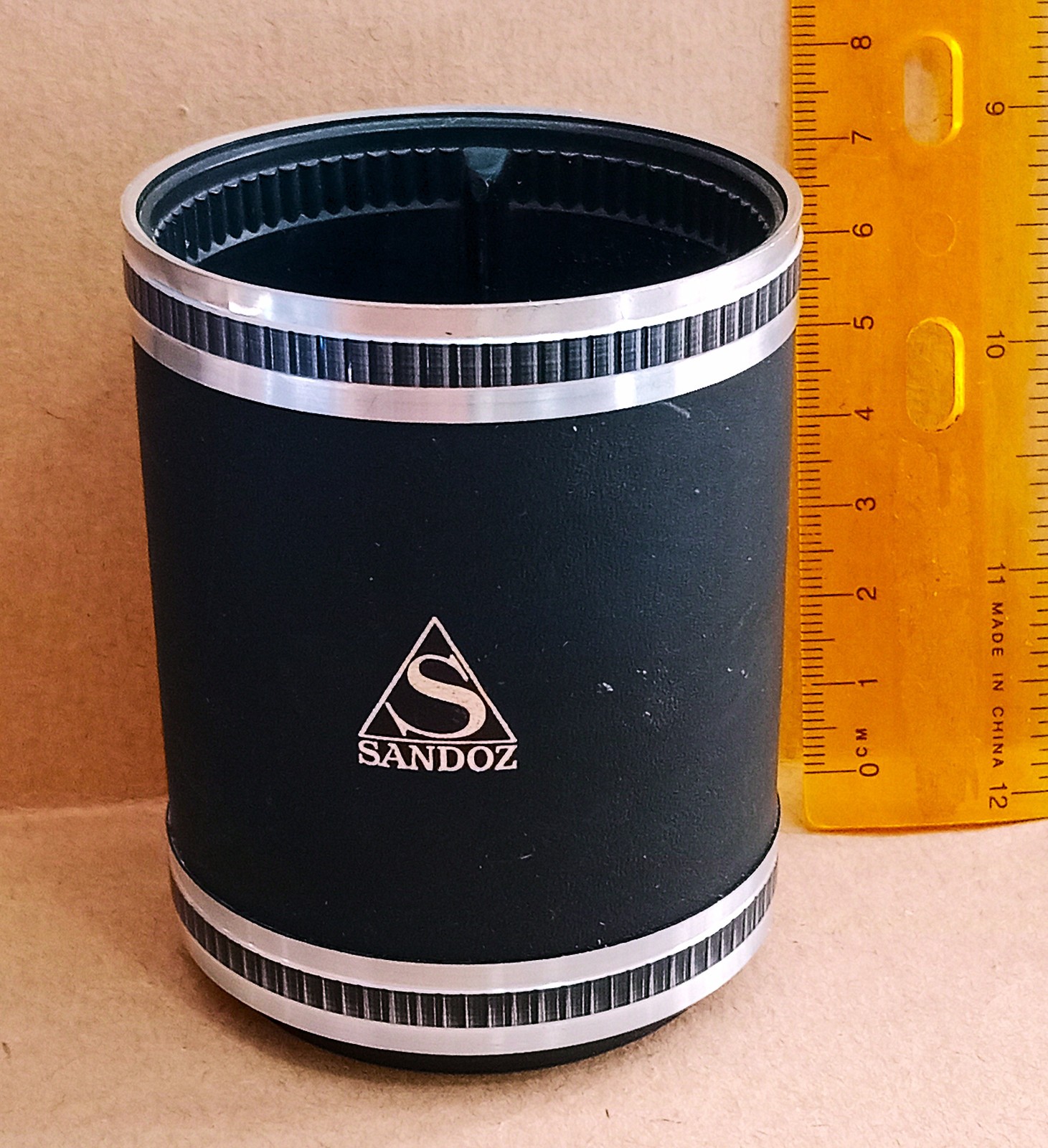 Vintage SANDOZ PENCIL HOLDER pharmacy medicine (NEW) SOLINGEN GERMANY