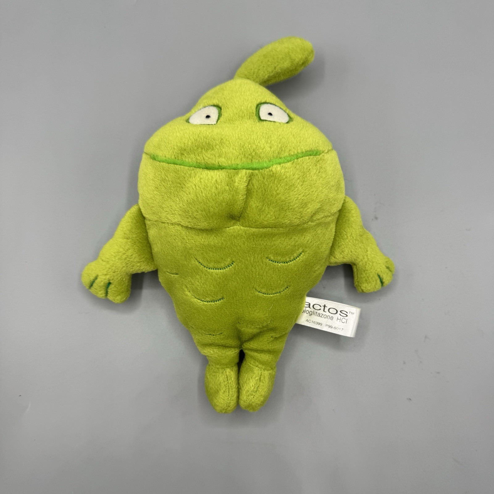 ACTOS PIOGLITAZONE Triglyceride Plush 8″ Medical Pharmaceutical Advertising Drug