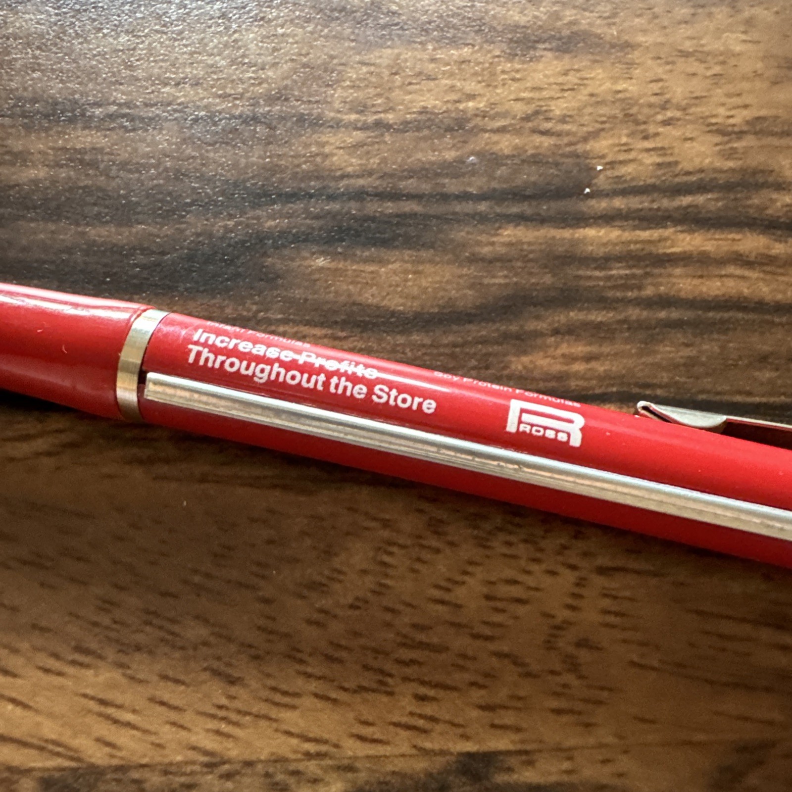 VTG 1986 Similac Isomil Salesman Advertising Pen With Pull Out Sales Brochure
