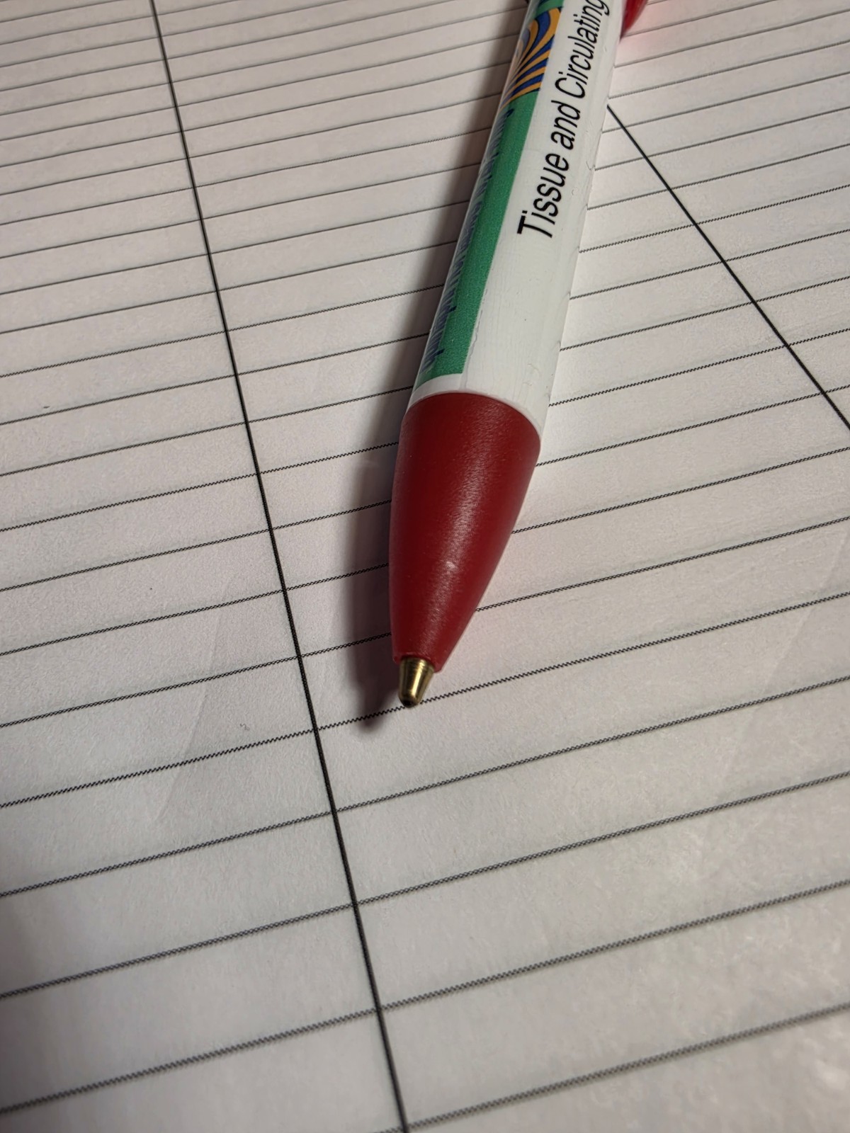 Vintage Accupril Accuretic Bic Wide Body Pen