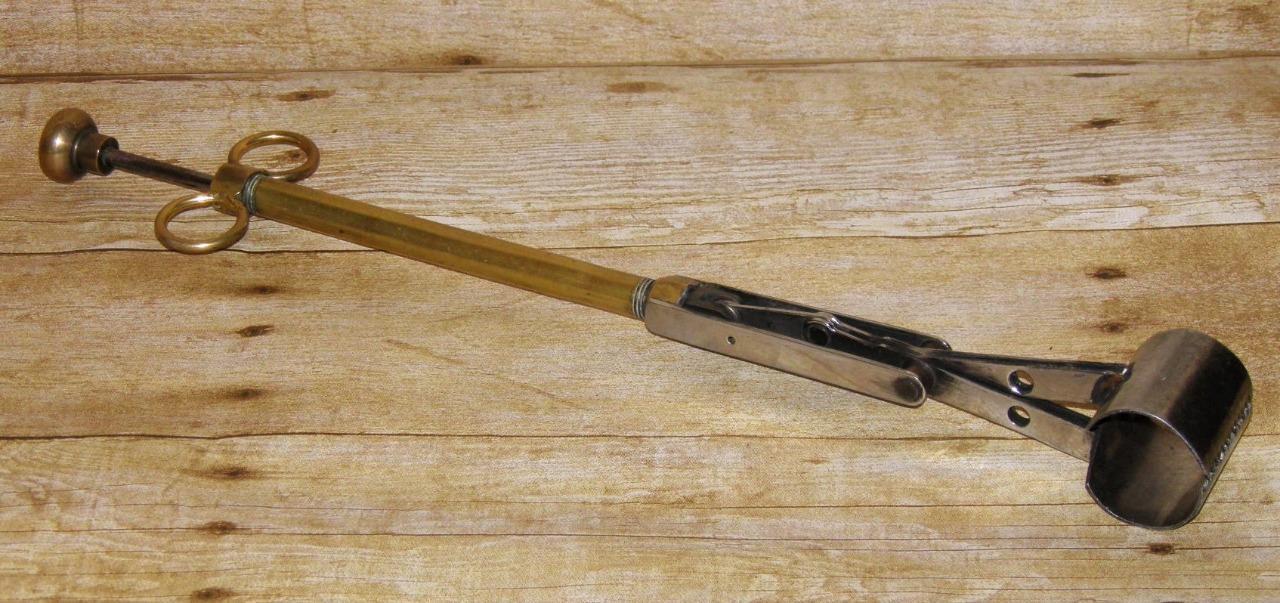 Antique/Vintage Medical Brass & Metal Veterinary Clamping Tool Instrument