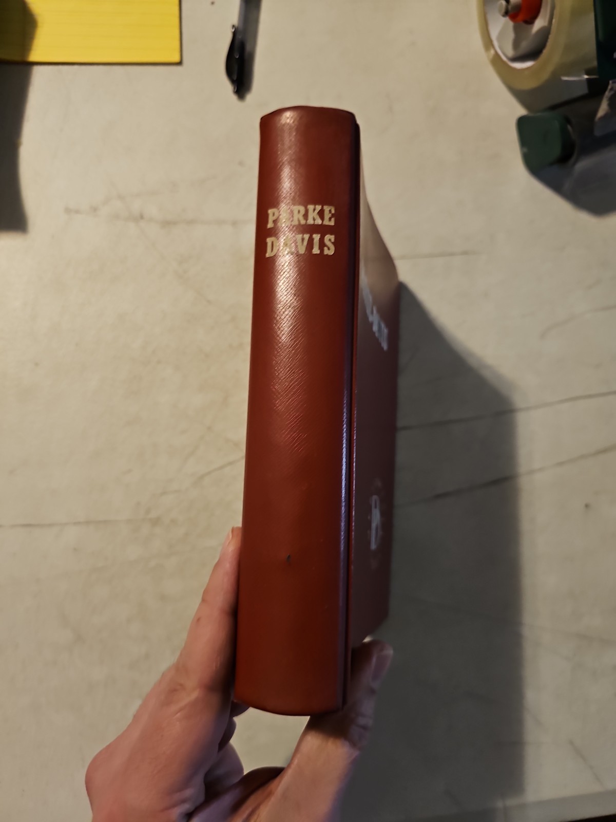 Vintage 1976 Parke Davis Price List Book Binder With Price Supplements To 1979