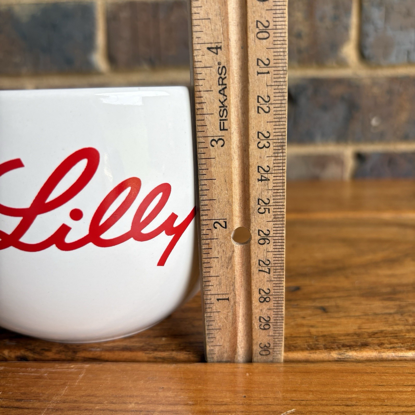 Eli Lilly Red Script Logo Pharmaceutical Coffee Mug “We ❤️ Nurses” M-Ware RARE