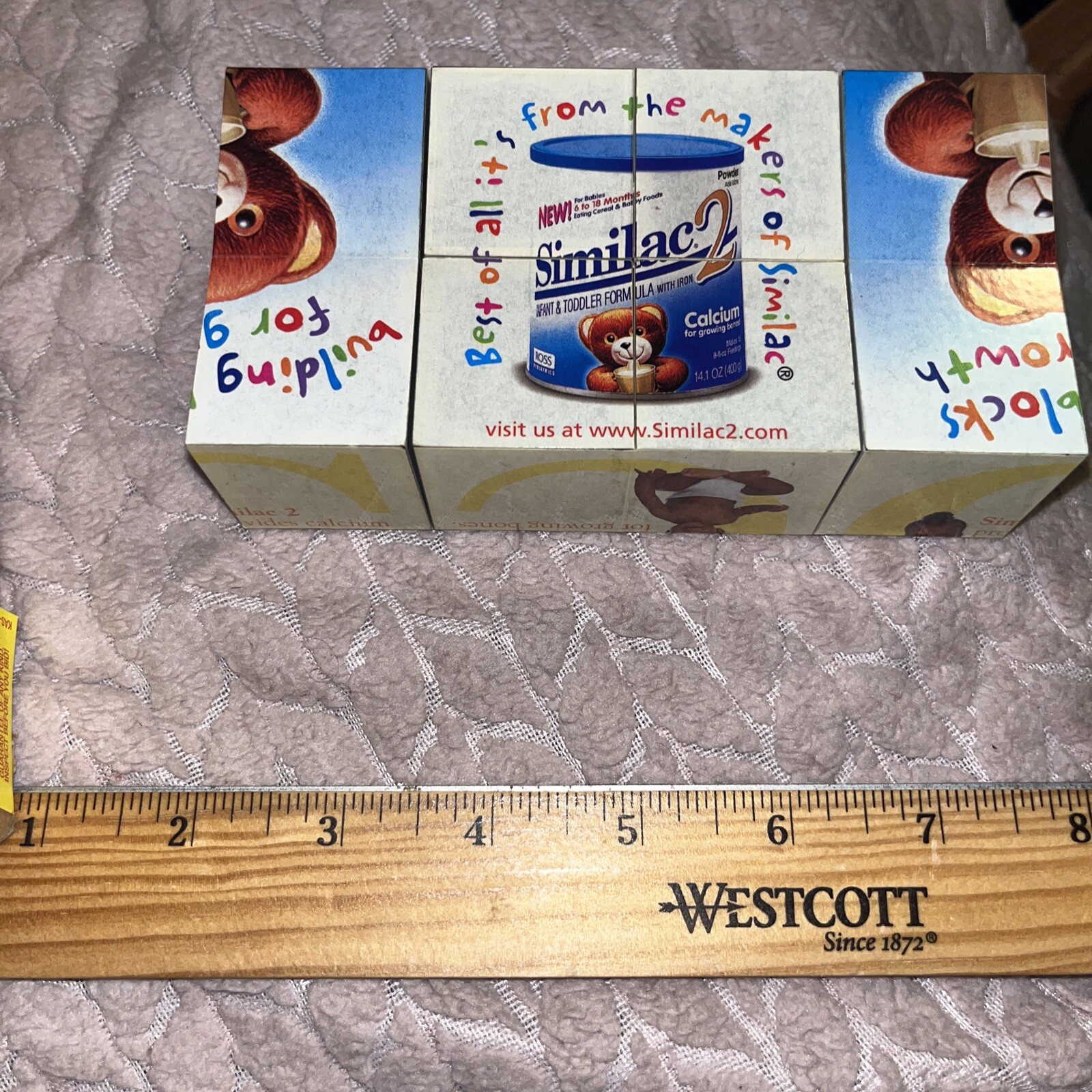 2000 Similac Baby Formula Rubix Cube Sales Rep Marketing Advertising Sample Tool