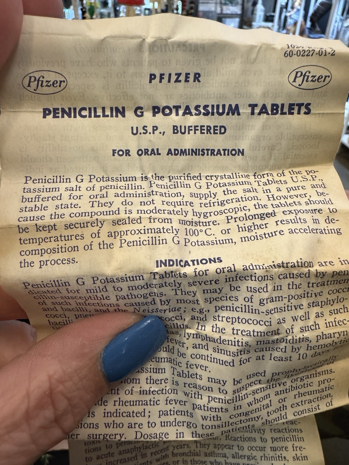 Pfizer Penicillin 1967