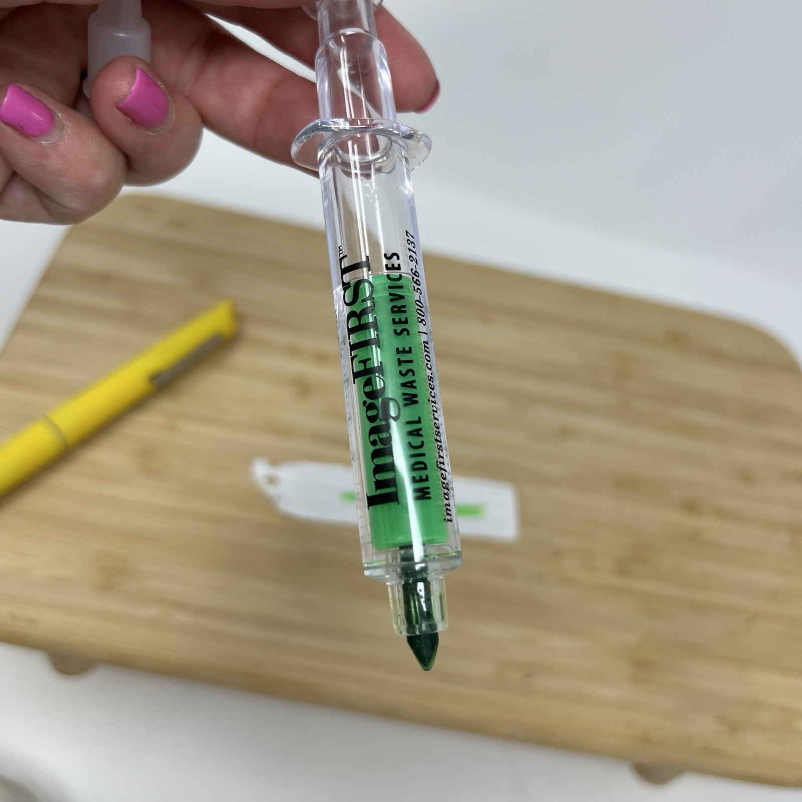 Pharmaceutical Drug Rep Tylenol Pen Light & Medical Waste Highlighter Collect