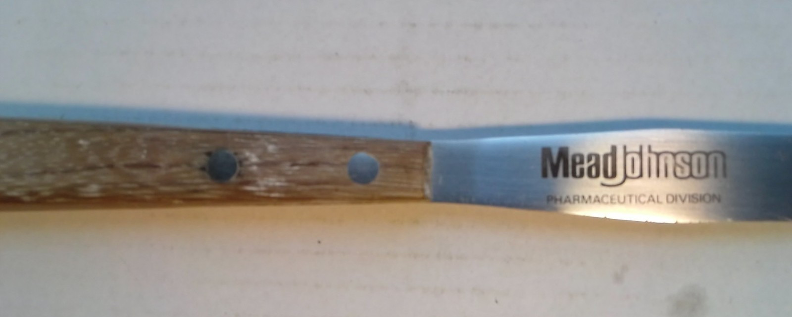 Vintage Rx Mead Johnson Pill Counting Spatula Pharmacist Pharmaceutical Tools