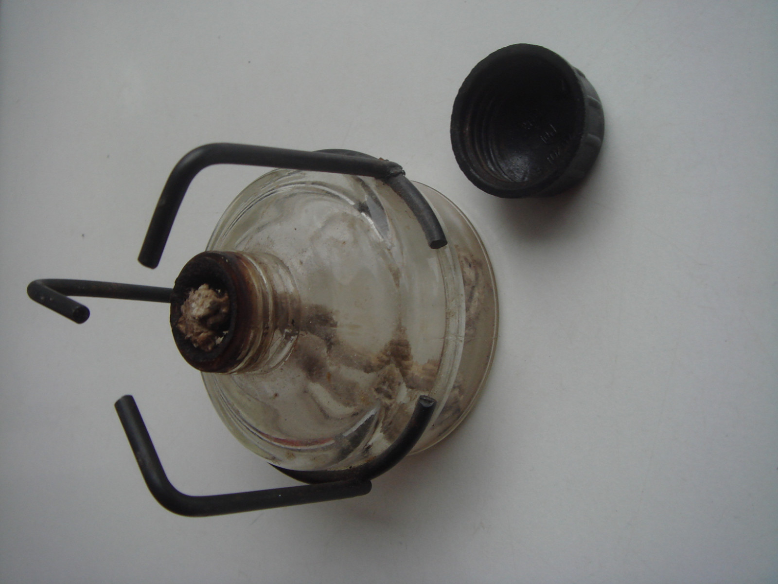 Soviet Vintage laboratory spirit glass lamp