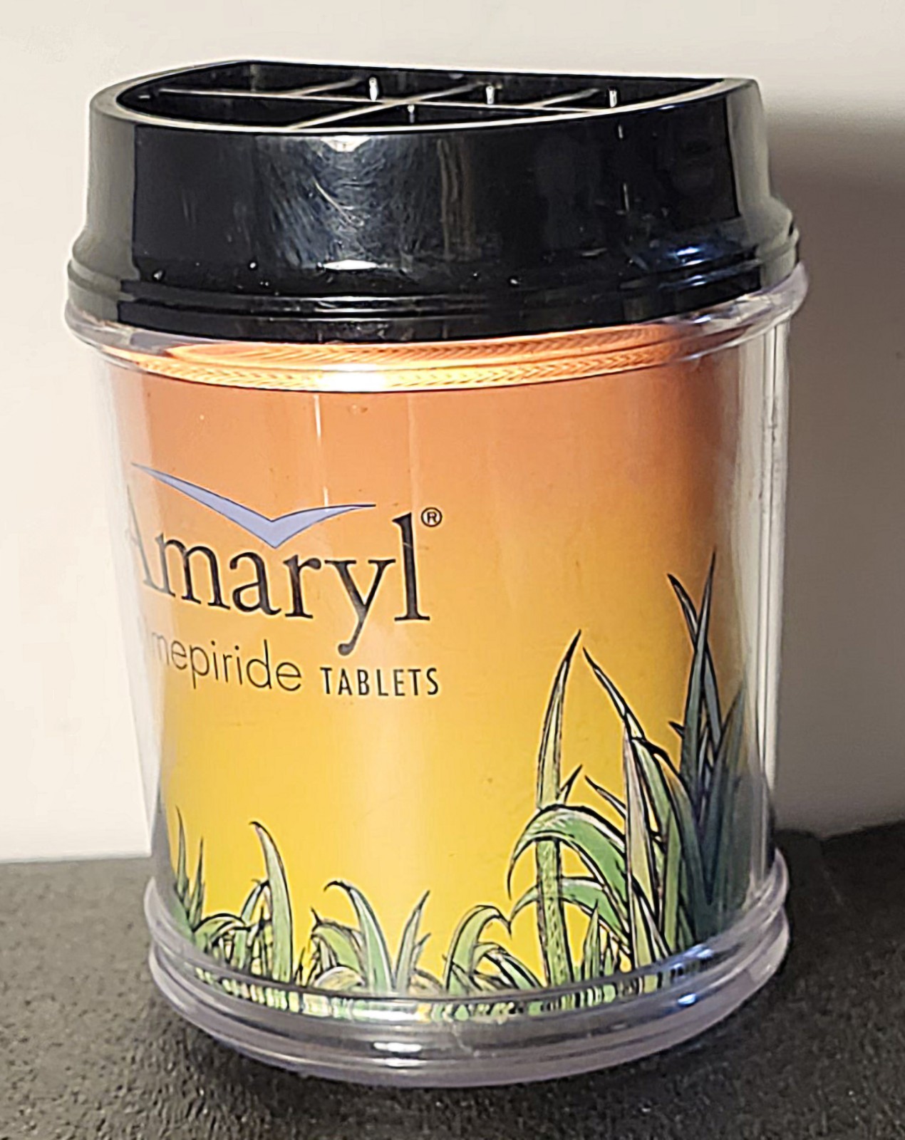 “AMARYL” Pen/Pencil Holder & Mousepad – Vintage Pharmaceutical Advertising
