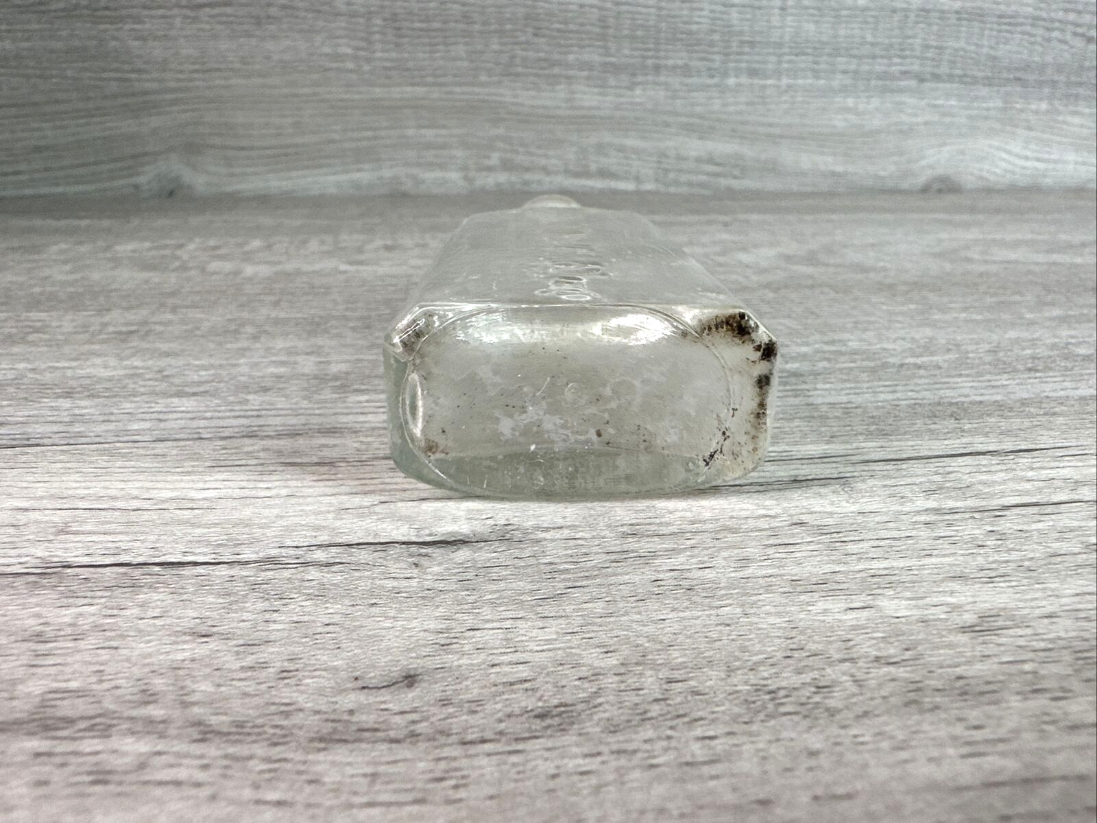 Vintage Early Glass Pharmacy Medicine Bottle Goff’s Cough Syrup