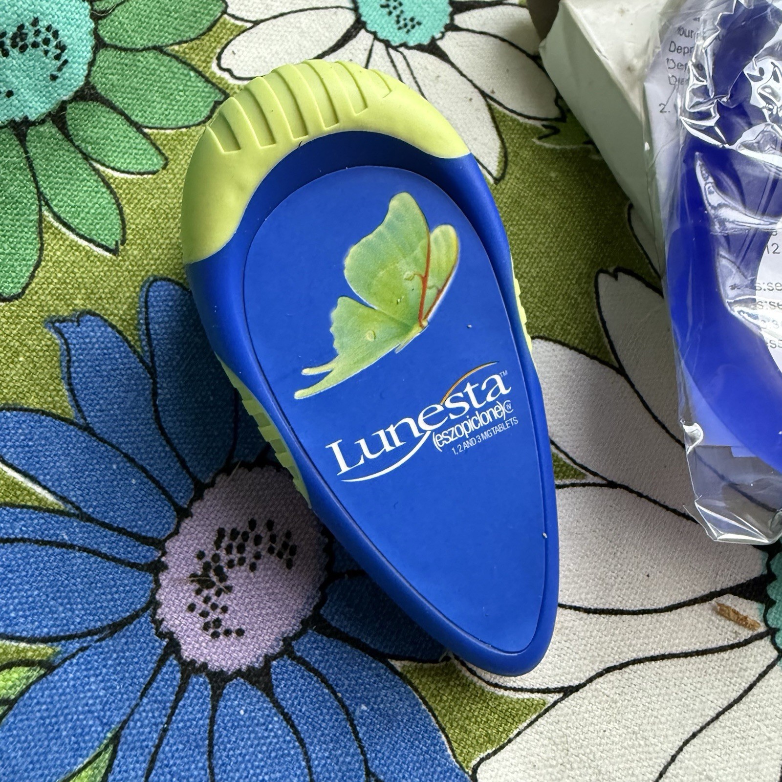Lunesta Branded Calculator Clip Pharmaceutical Promo Drug Rep Advertising