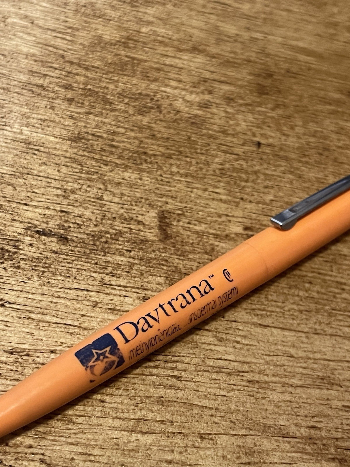Daytrana Pharmaceutical Advertising Drug Rep Bic Clic Pen – Works