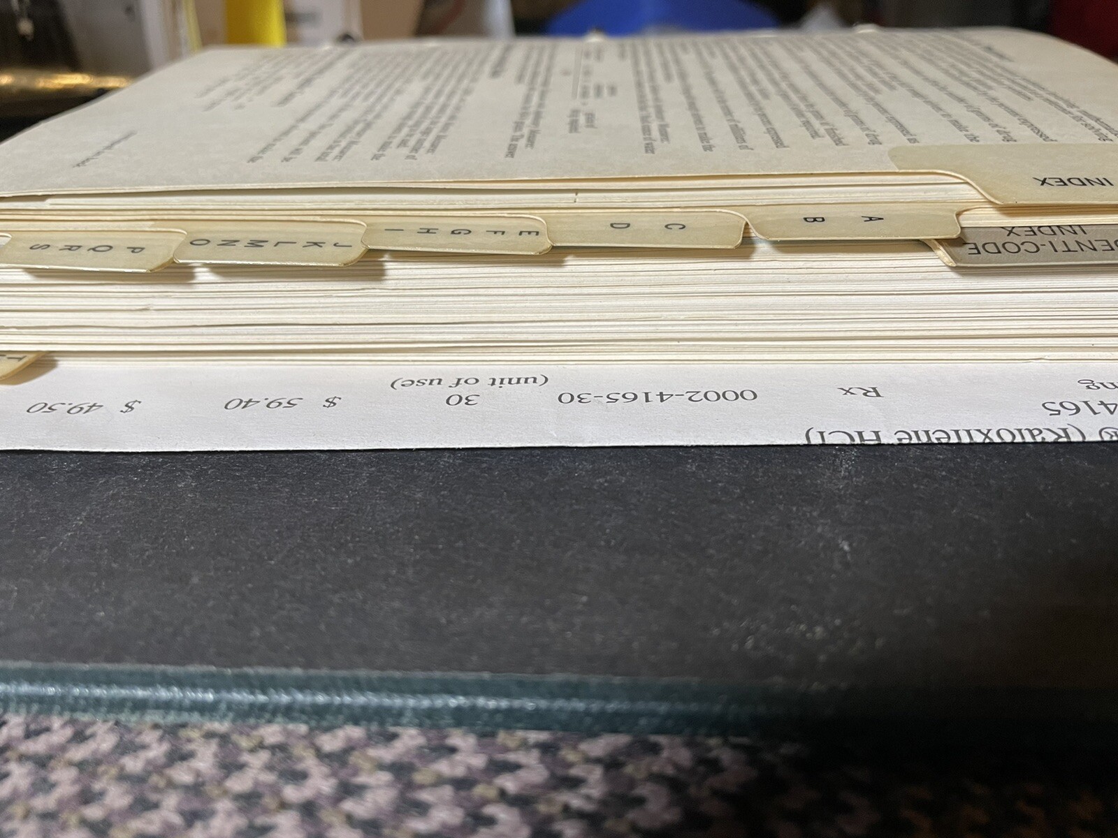 Eli Lilly Pharmacy Marketing reference book 1983 Med Price List Rhodes vintage