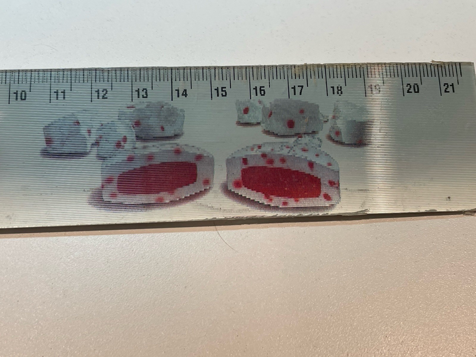 Vintage 1980s Naldecon Bristol Myers Drug Rep Pharmaceutical Lenticular Ruler