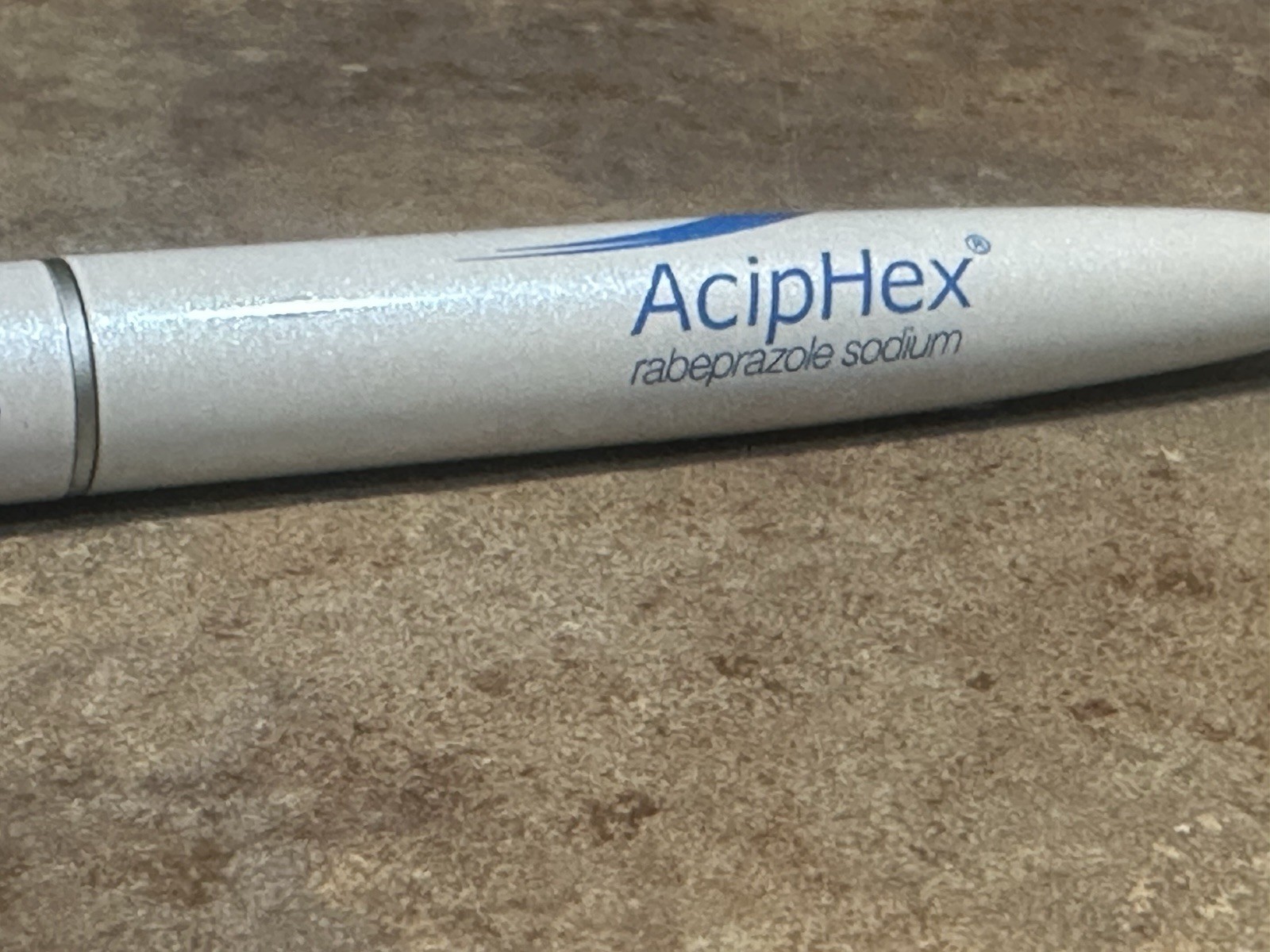 ACIPHEX Pharmaceutical Drug Rep Heavy Metal Pen Collectible