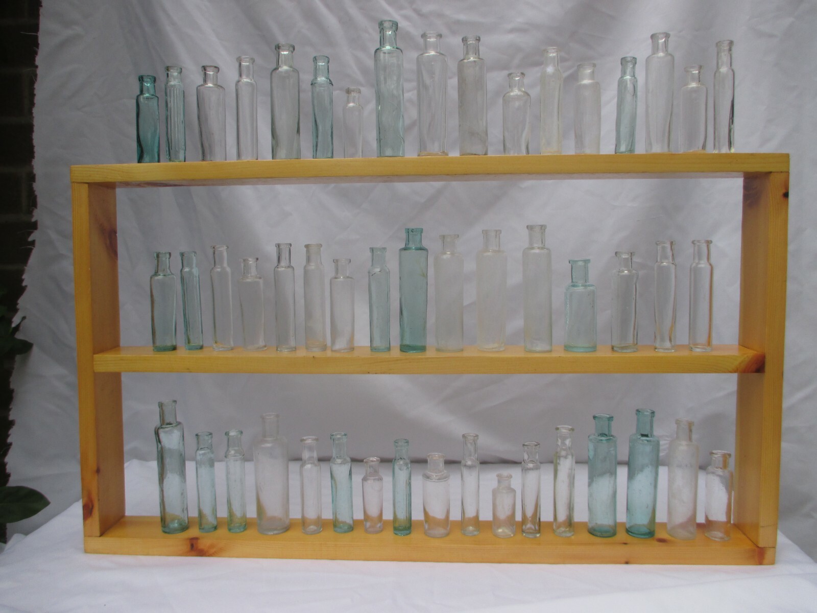 50x PHIAL VIAL GLASS CHEMIST MEDICINE APOTHECARY CURE BOTTLES WEDDING DECORATION