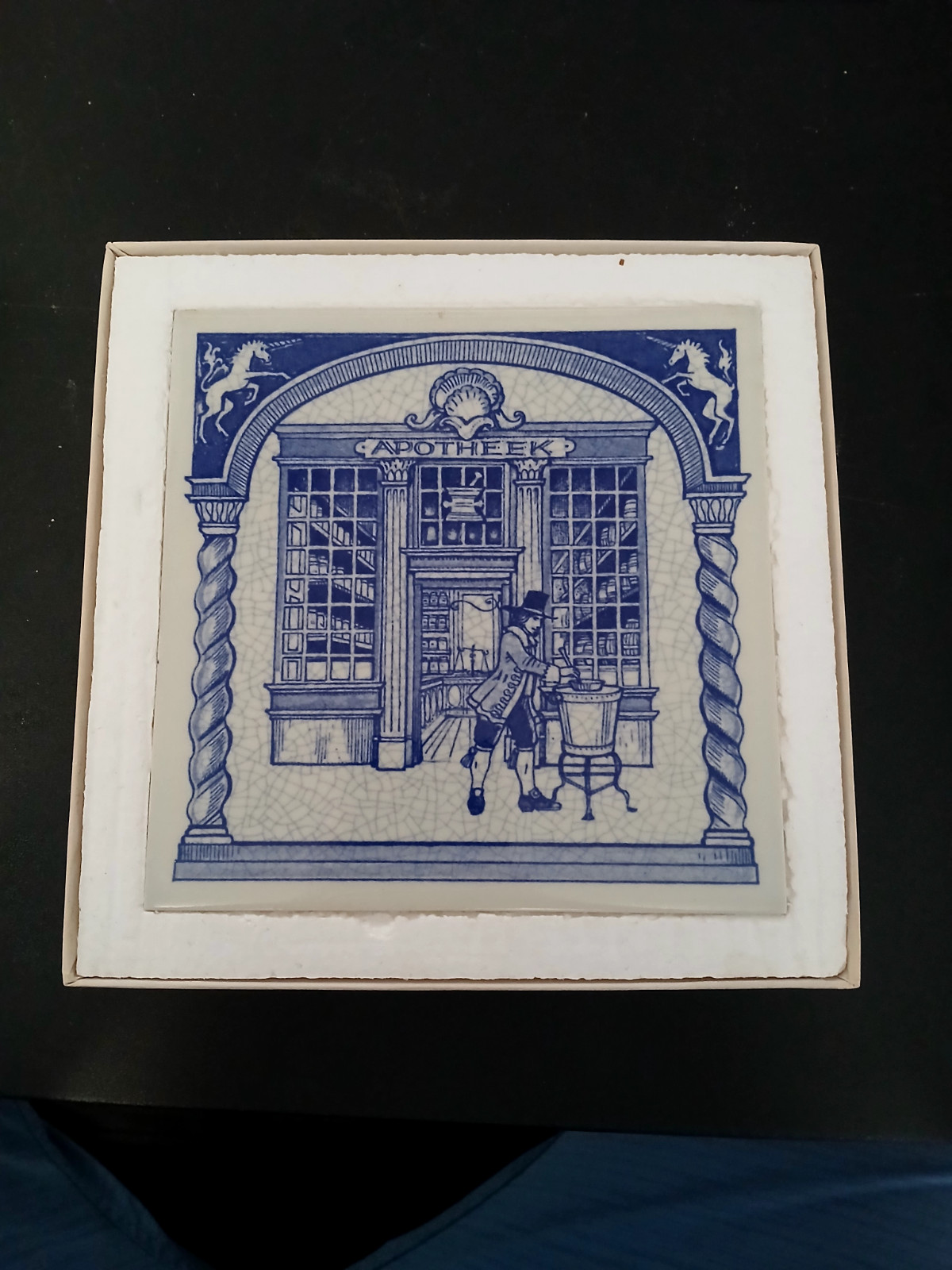 Set of 6 Vintage Burroughs Pharmaceutical English Pill Tiles – Apothecary Pharma