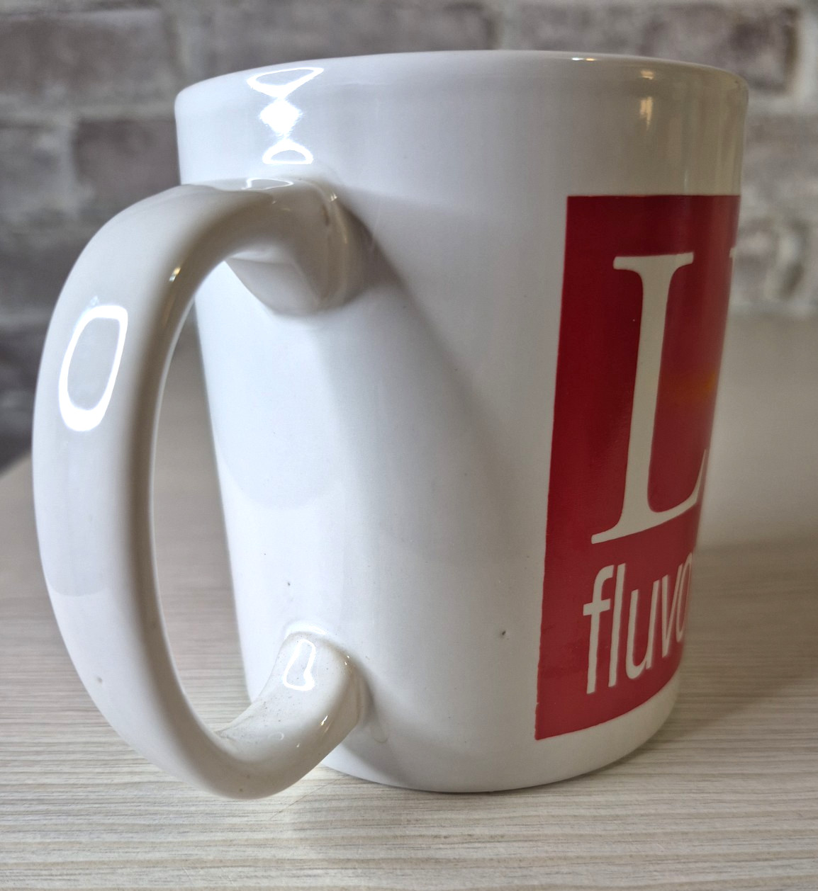 Luvox Fluvoxamine Maleate Tablet Pharmaceutical Advertising Coffee Cup Mug