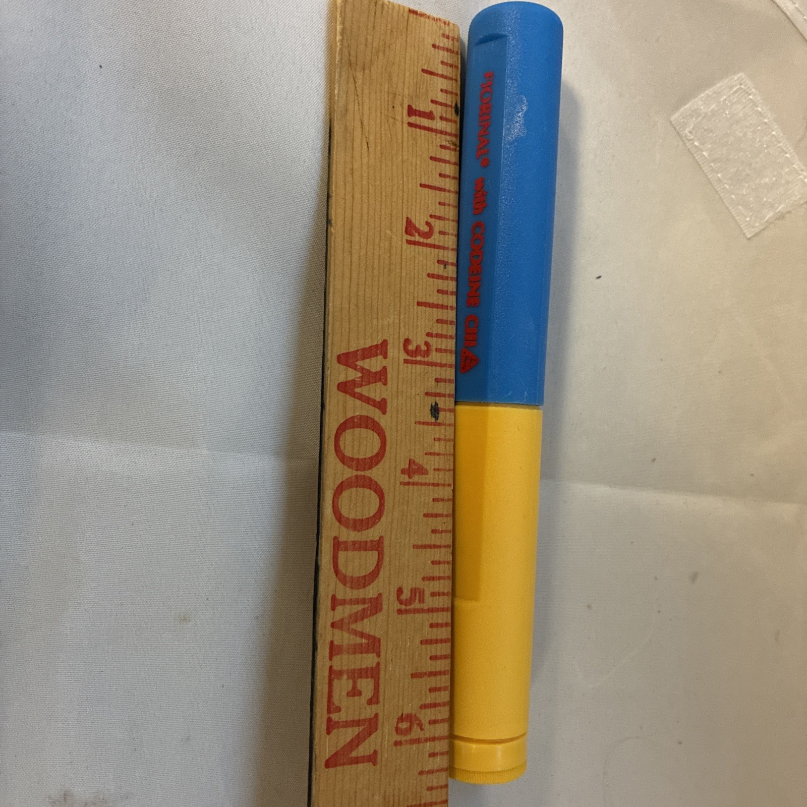 Vintage Fiorinal with Codeine Travel TOOTHBRUSH UNUSED Pharmaceutical Drug NOS