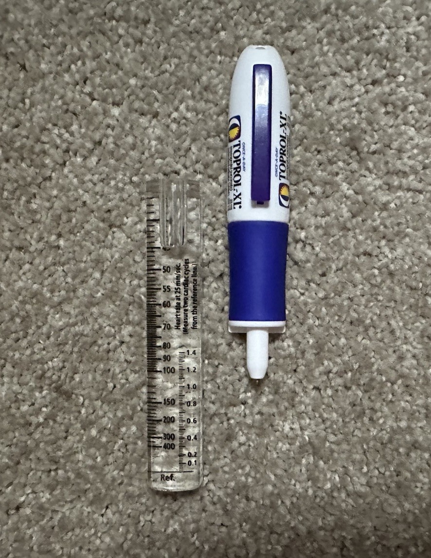 TOPROL-XL Pharmaceutical Drug Rep Pen W/ Light Advertising Collectible