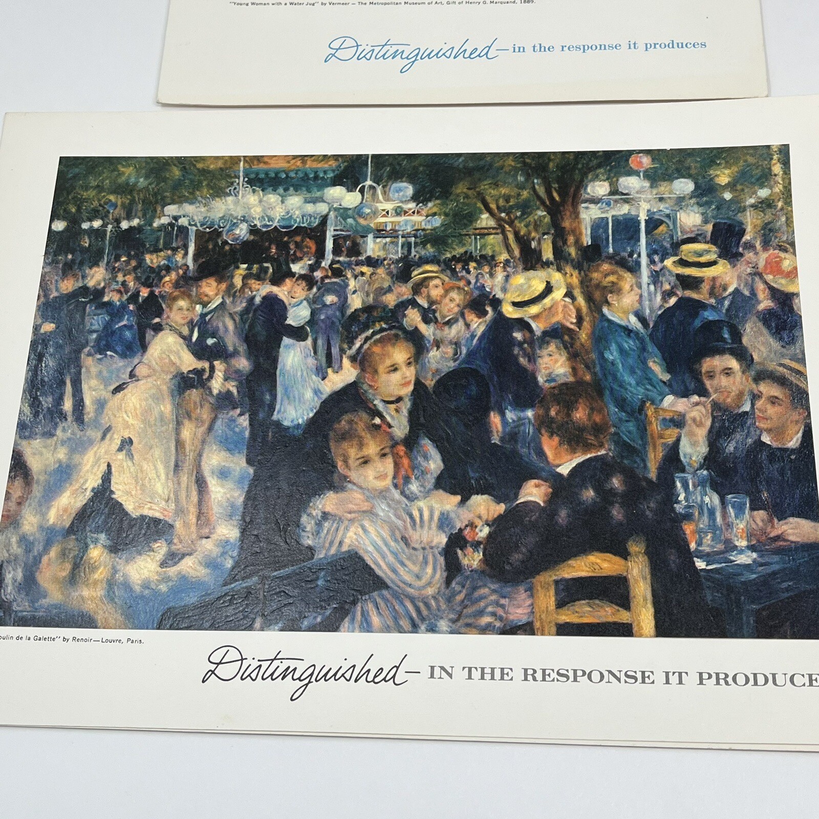 1963 Pfizer Renese Drug Advertising Distinguished Art Prints Brochure Lot Of 4
