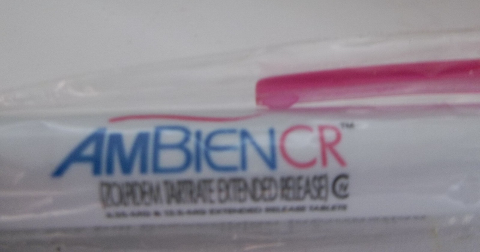Promotional Pharma Pen NOS – Plastic Medium Weight – AMBIEN CR