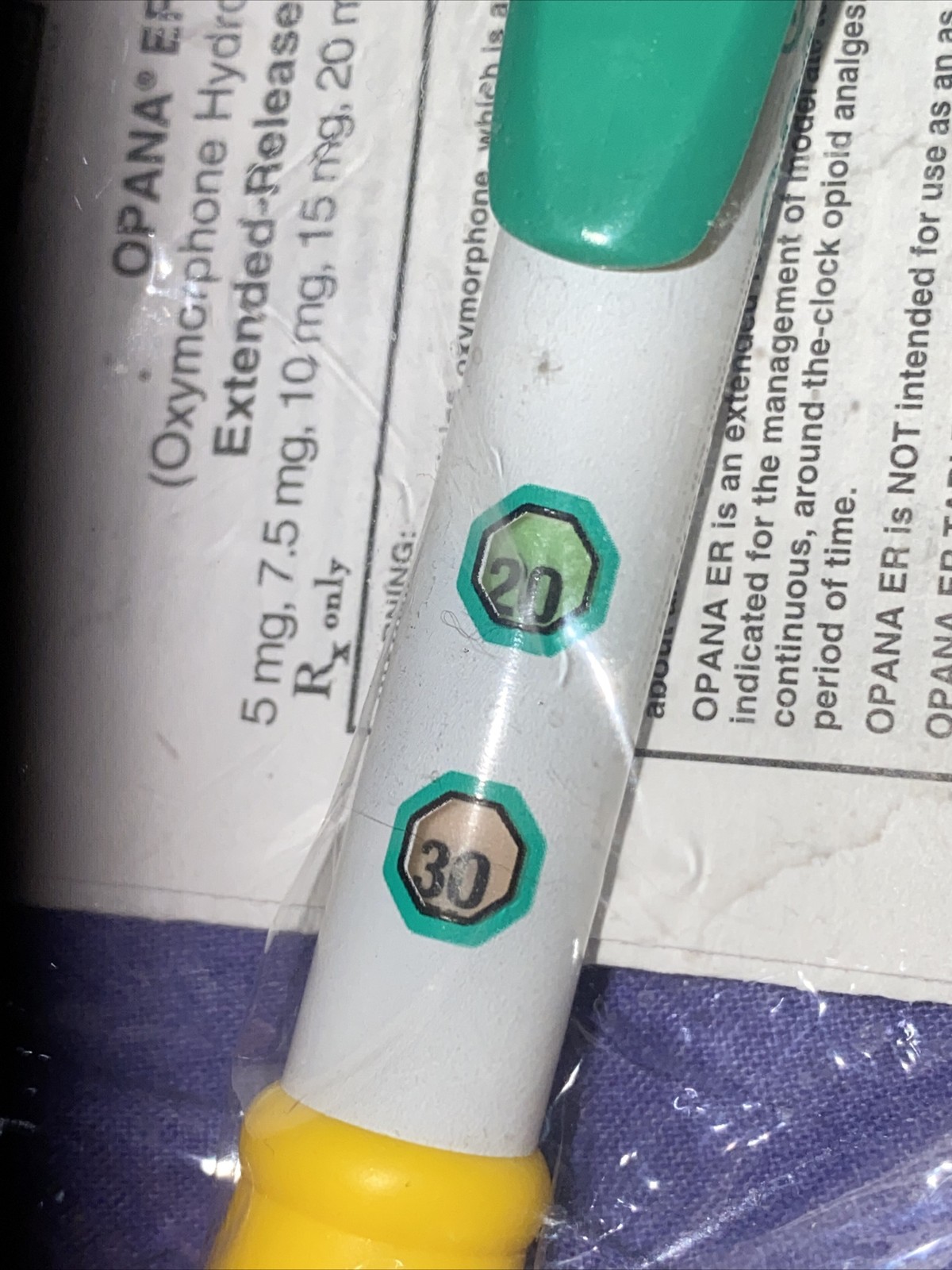 Pharmaceutical Opana Pen Rare Collectibles DRUG REP PEN NARCOTIC Promotional