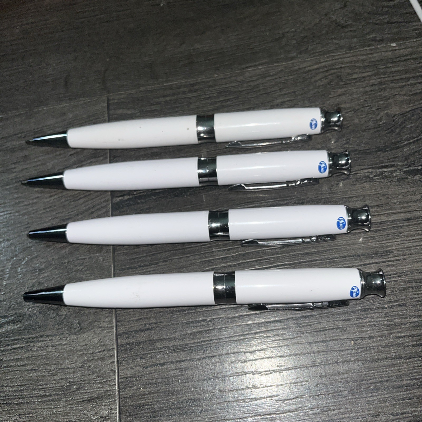 Pharmaceutical Drug Rep Femhrt Pen Pfizer Collectible Heavy Metal Twist LOT