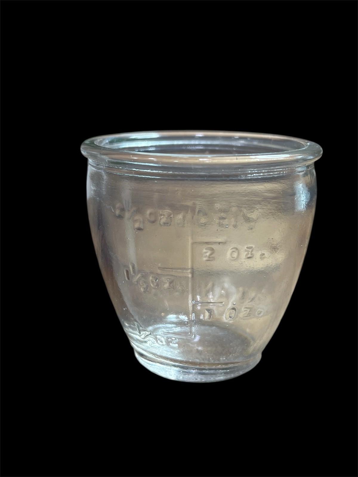 Vintage Hygeia Glass Measuring Cup 3oz.
