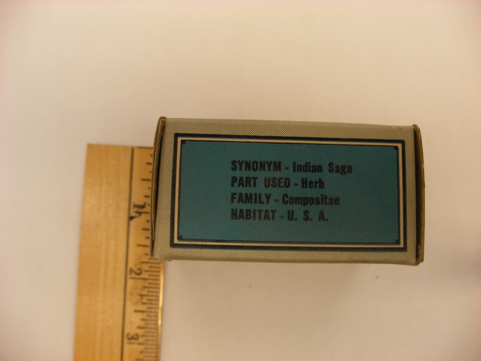 Vtg Medical Pharmacy Quack Cure Initial Line S. B. Penick Co. – Boneset