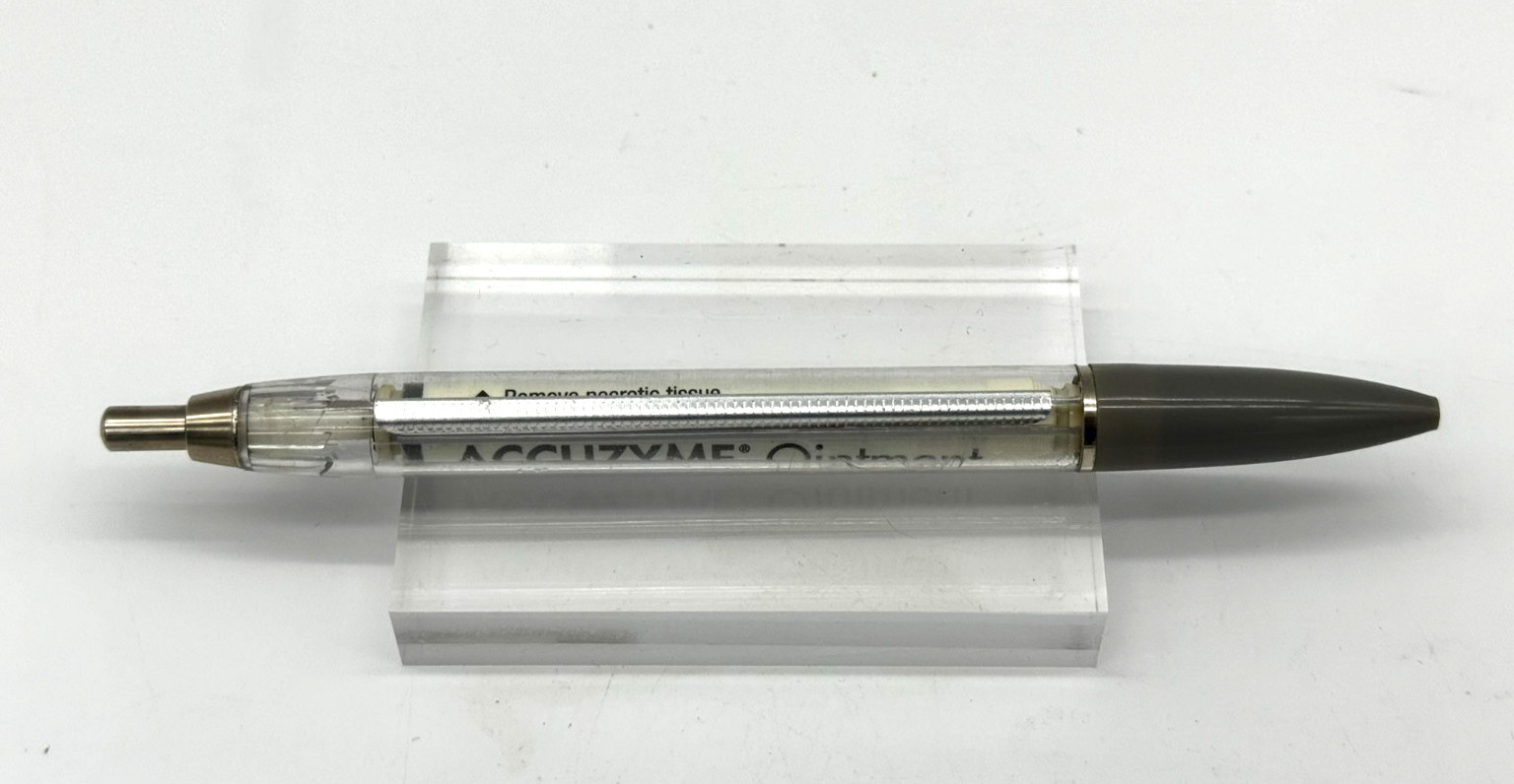 Accuzyme Ointment Pen w/Scroll Pharmacy Swag Wound Care Pharmacist Gift