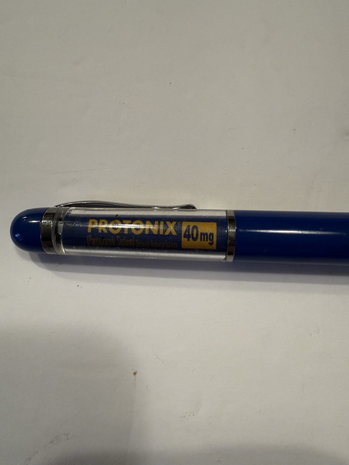 PROTONIX Floating Medical Drug Rep Pen / Pharmaceutical / WORKING