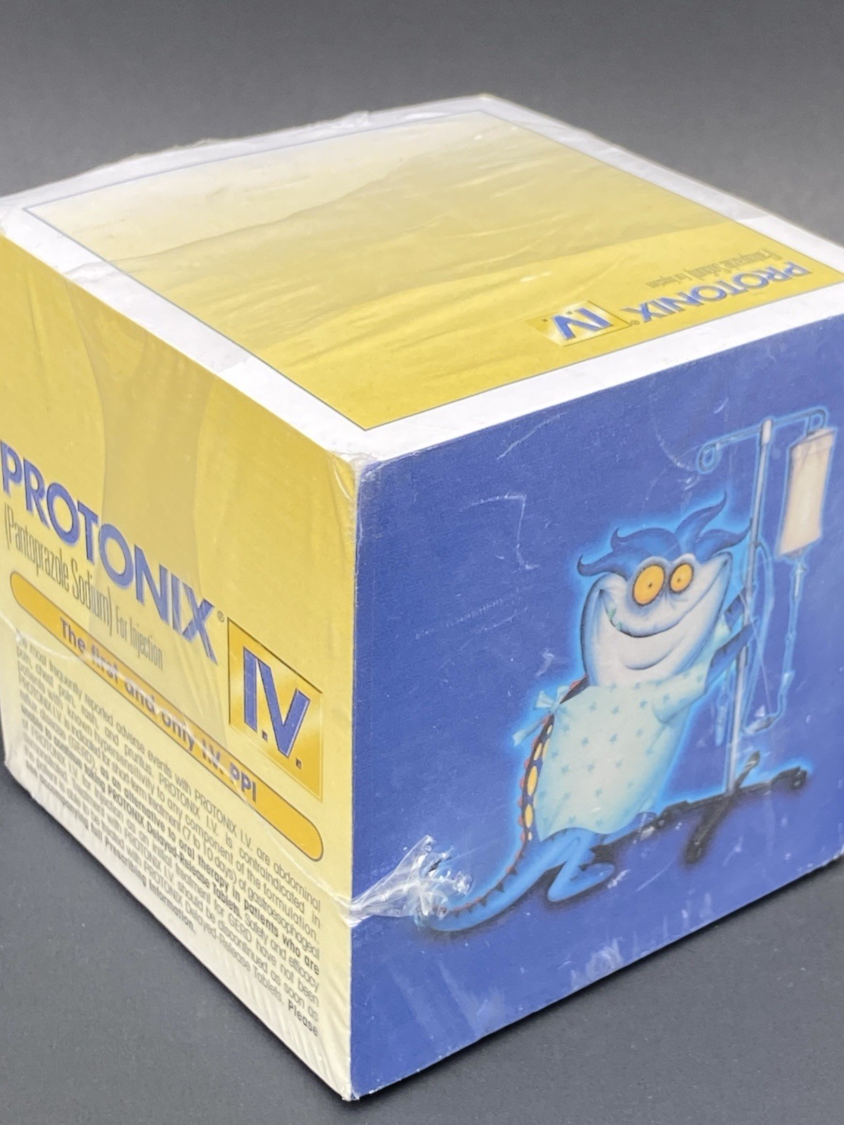 Vintage 2001 Protonix IV Gerdy Pharmaceutical Promotional Note Memo Pad Sealed
