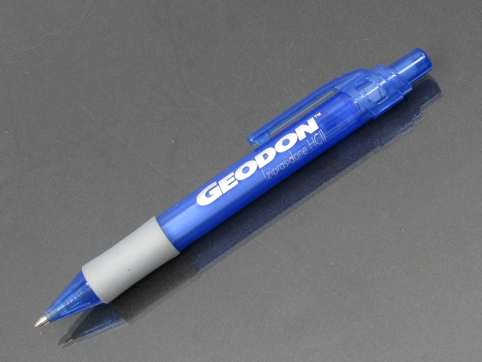 Pfizer Geodon Lot PEN, Sticky Pad Drug Rep Pharmaceutical Promo Advertising 2008