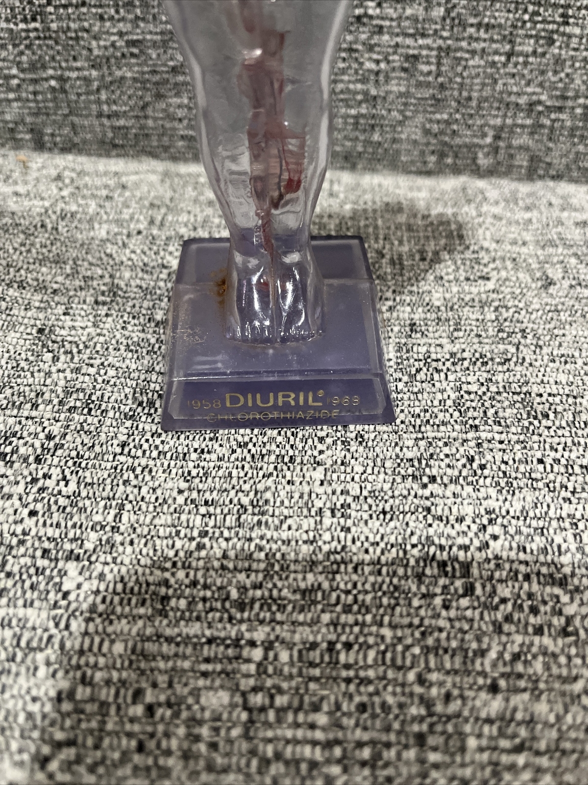 Vintage 1959 Hydro Diuril Merck Sharp Dohme Pharmaceutical Advertising Figure
