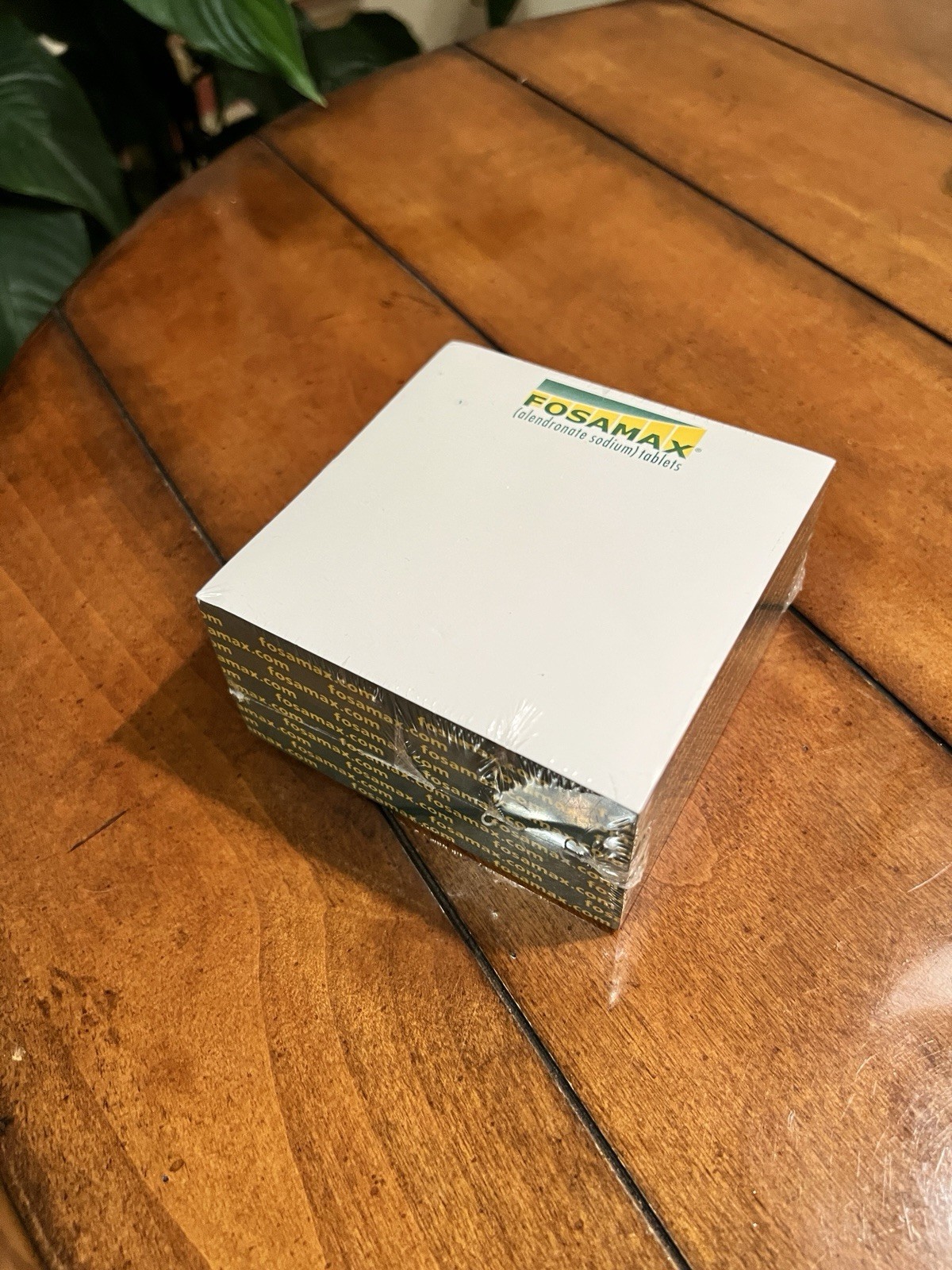 Fosamax Pharmaceutical Drug Rep Notepad Sticky Notes Advertising 4″x4″ New