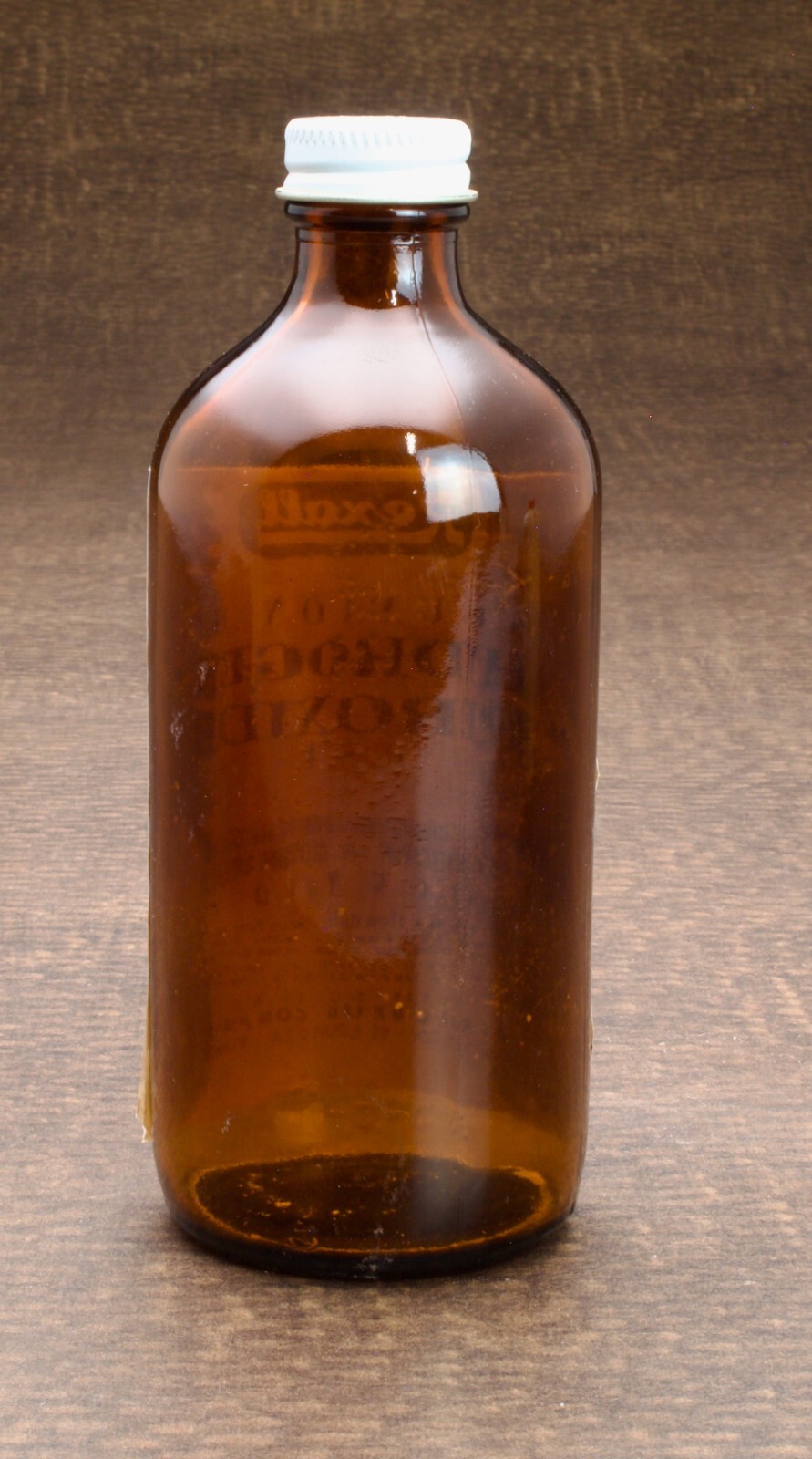 Vintage Rexall Drug Company Hydrogen Peroxide Display Only