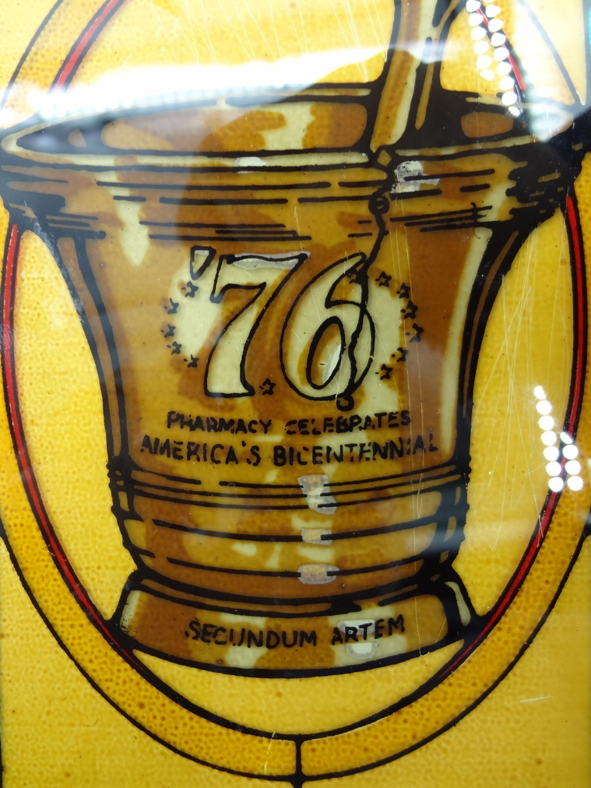 Secundum Artem ’76, Pharmacy Celebrates America’s Bicentennial Stained Glass