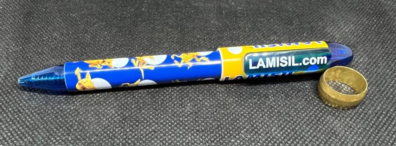LAMISIL Digger Medical Drug Rep Pharmaceutical Pen Collectible Advertising
