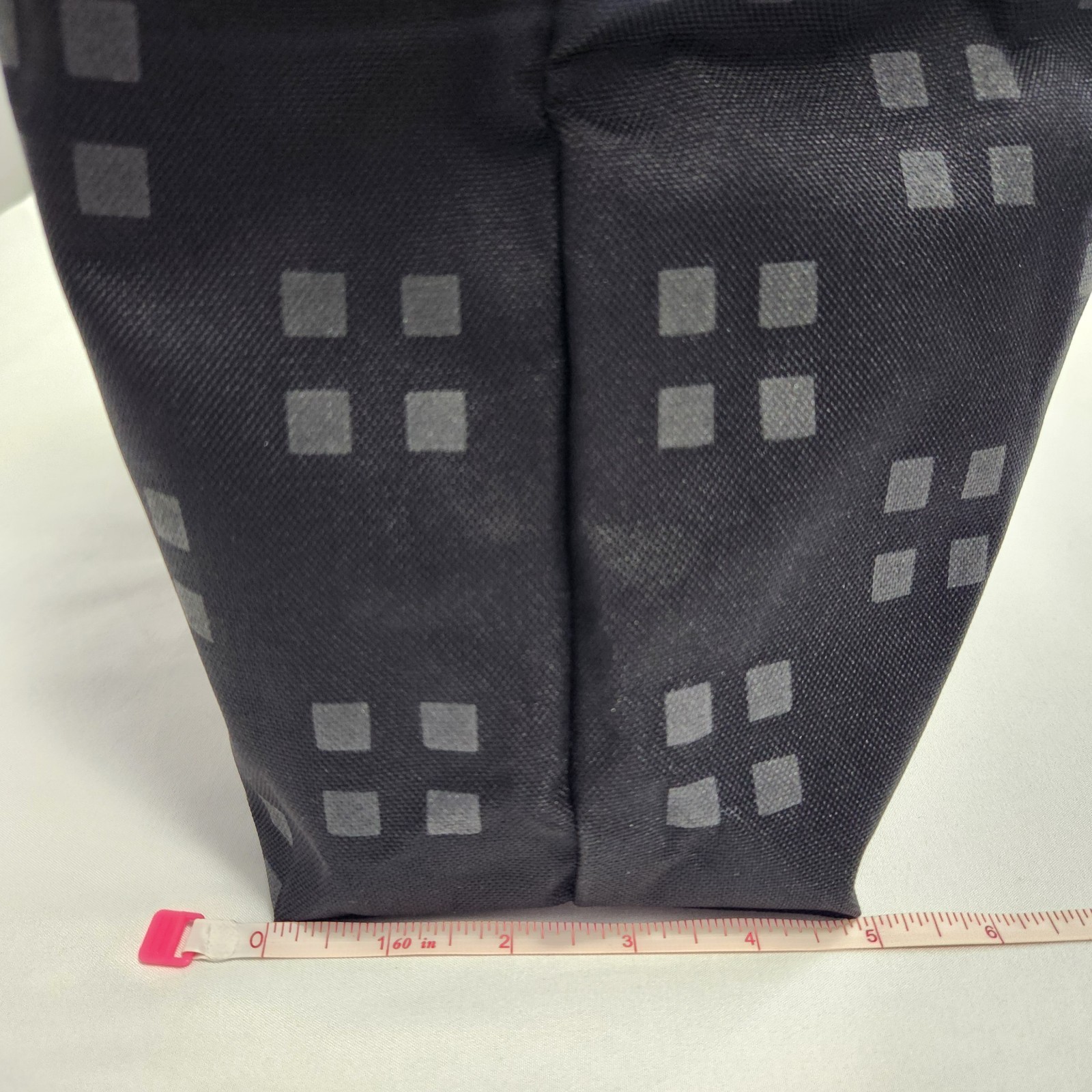 Large Tote Bag Cubist Pharmaceuticals Drug Rep Swag Black Purple