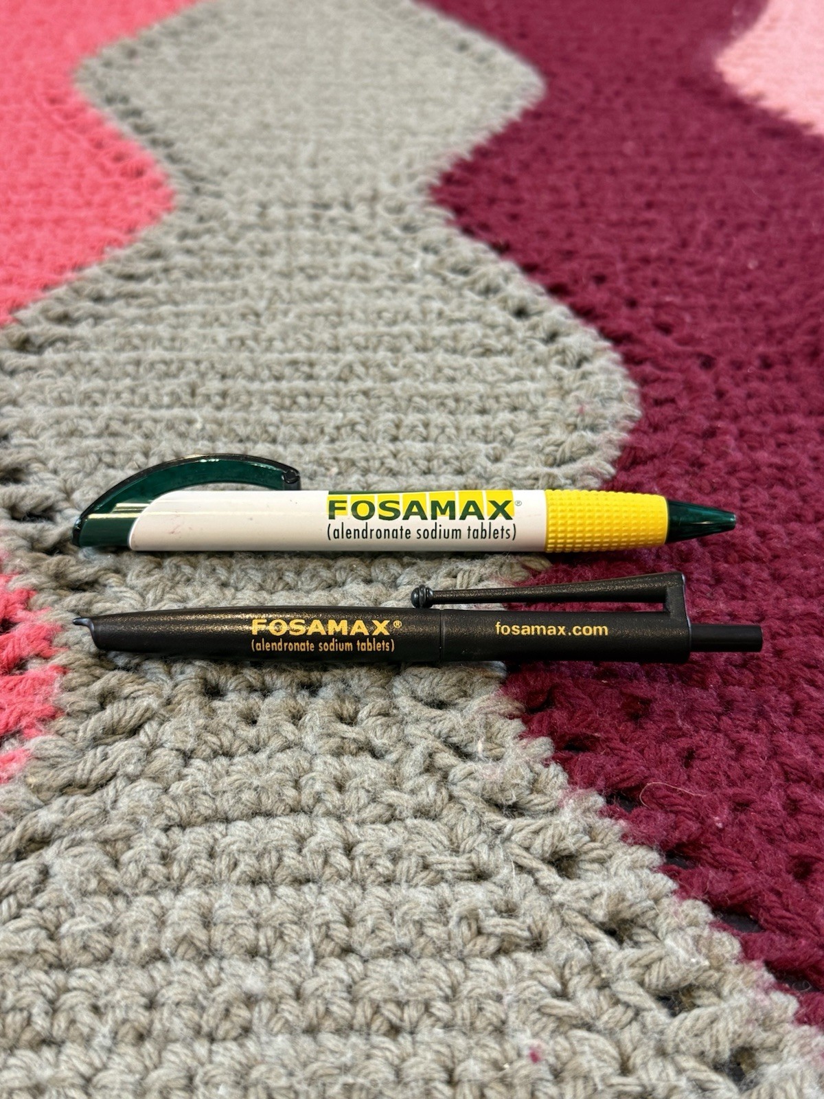 Pharmaceutical Drug Ink Rep Vintage Pens Fosamax Collectible