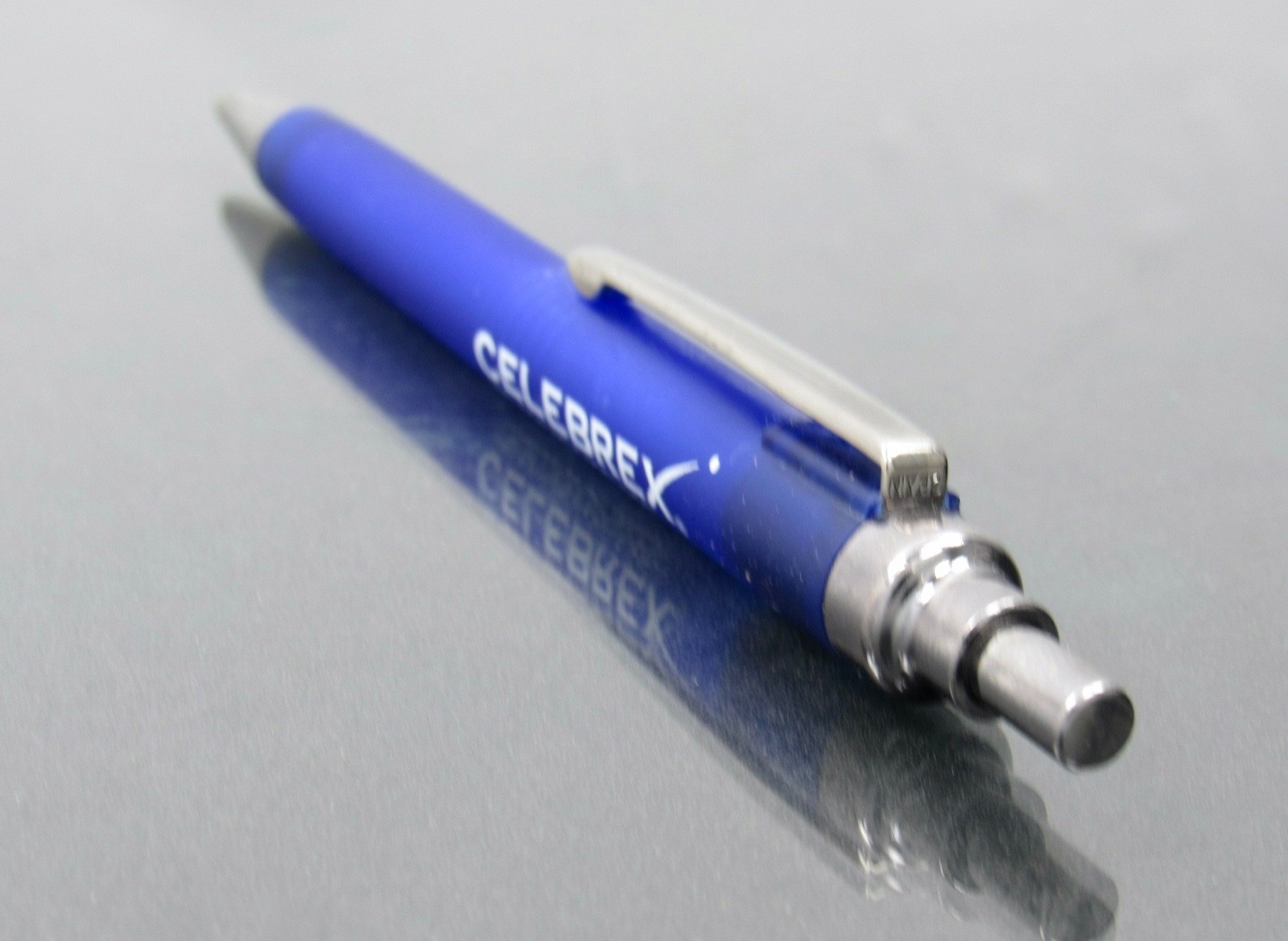 Translucent Blue Celebrex Pen Drug Rep Pharmaceutical Promo Medical Advertising