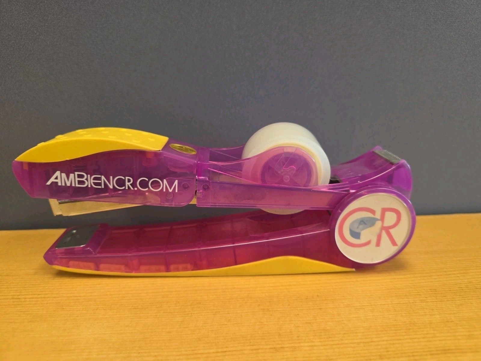 Ambien CR Pharmaceutical Drug Rep Stapler Tape Dispenser Tapeler Collectible