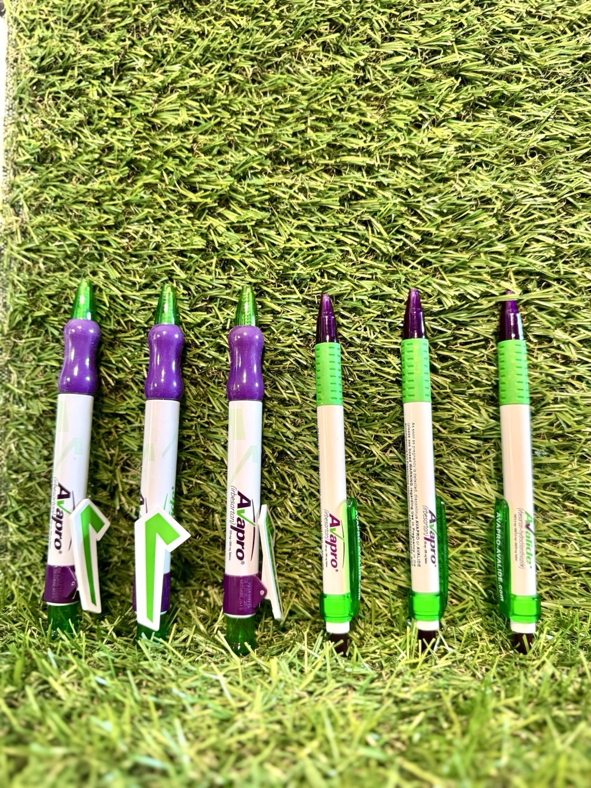 Pharmaceutical Pens Lot of 6 AVAPRO – Vintage Pharma Swag