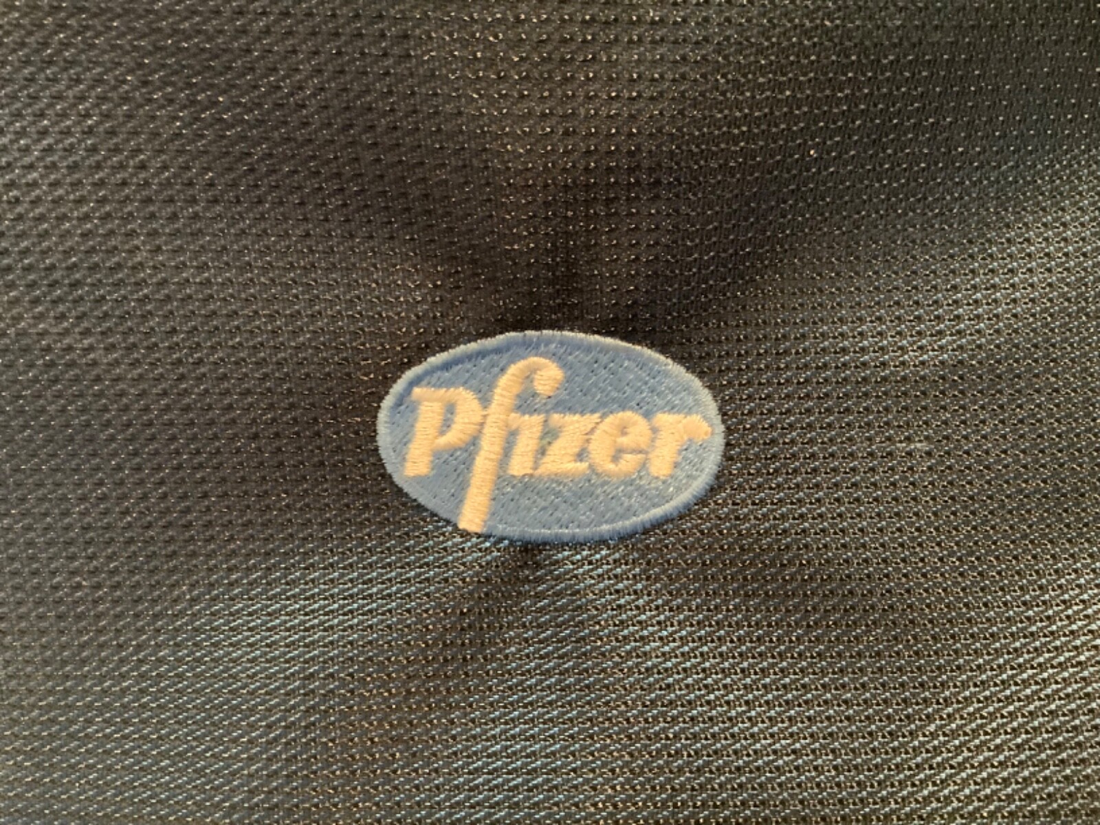 Vintage Pfizer Employee Only Gym Duffel Bag 20x12x10”