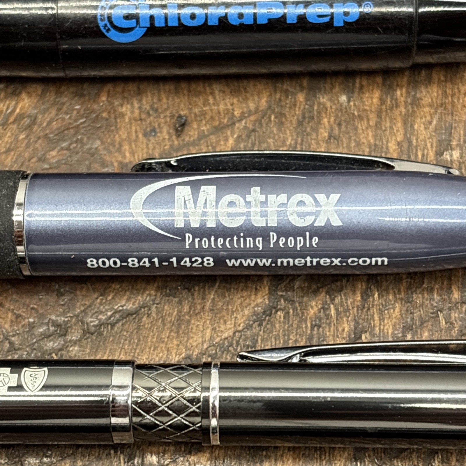 Lot 6 Pharmaceutical Drug Rep Pens Medical, Collectibles, Heavy Metal, Plastic