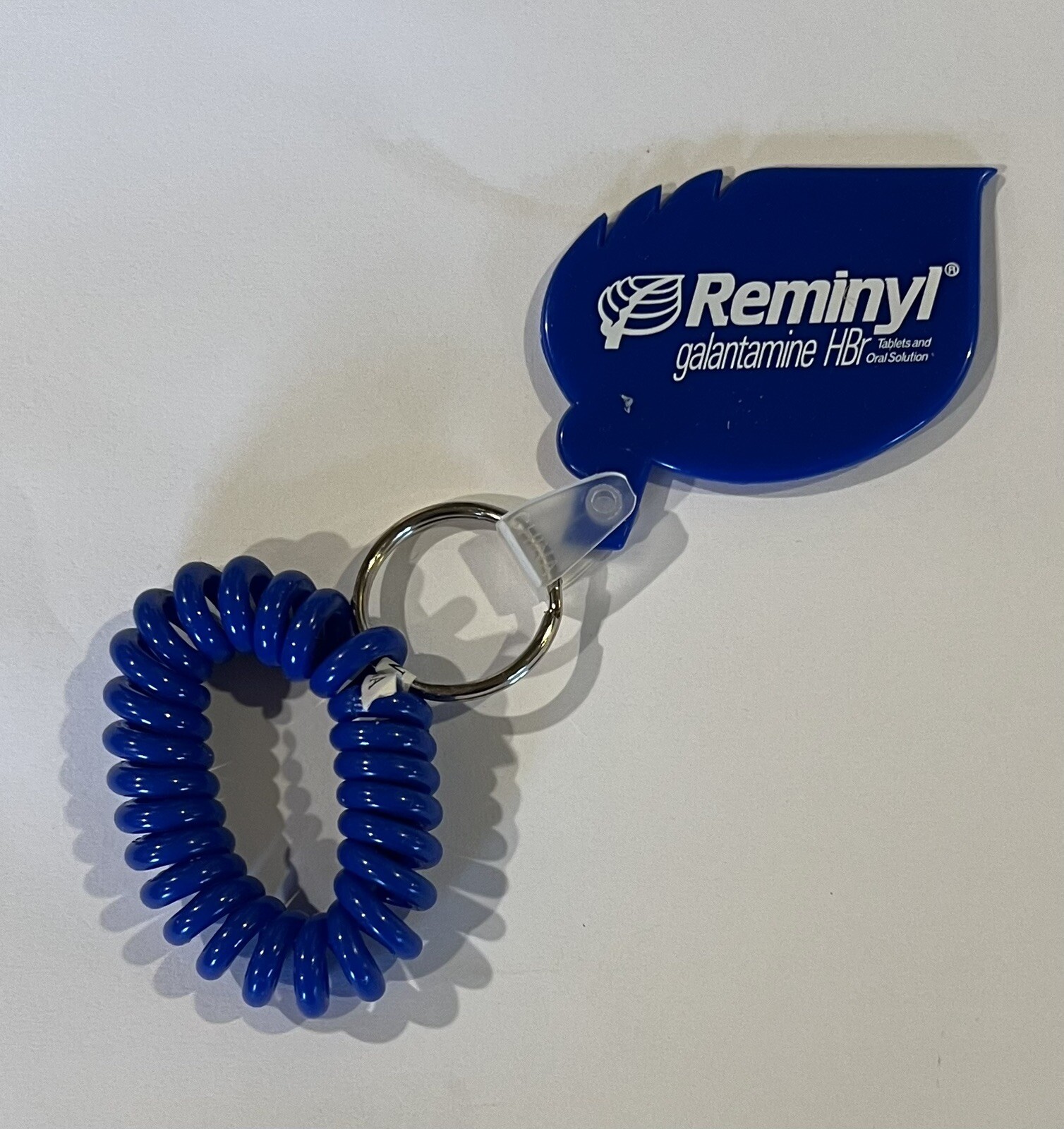 NEW Pharmaceutical Drug Rep REMINYL Wrist Key Chain 2002