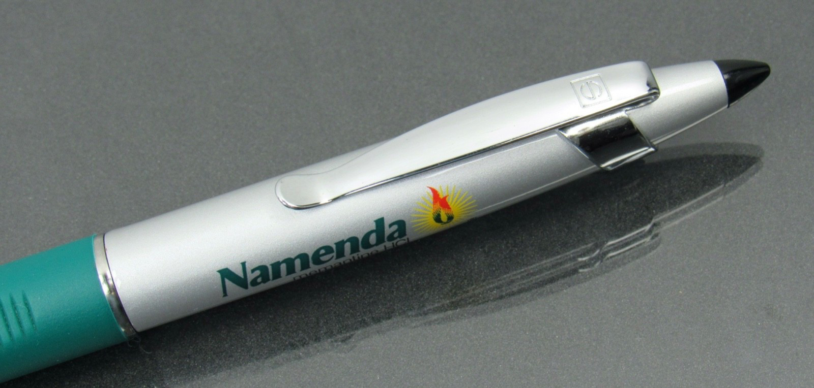 Namenda Heavy Metal Twist PEN w Stylus Drug Rep Pharmaceutical Promo Advertising