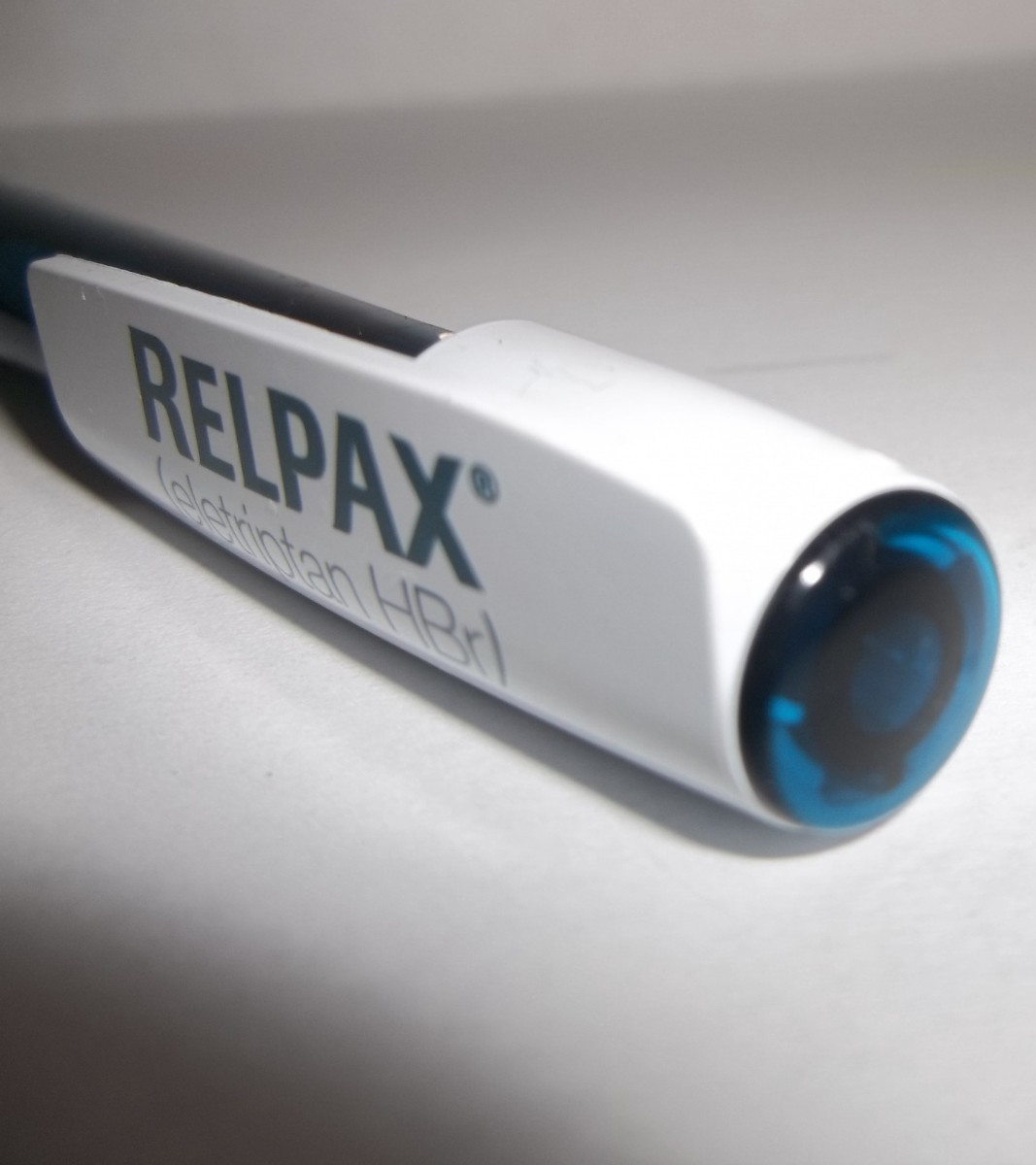 Relpax Eletriptan Promotional Plastic Pen – Rubber Grip Large Clip Pharma
