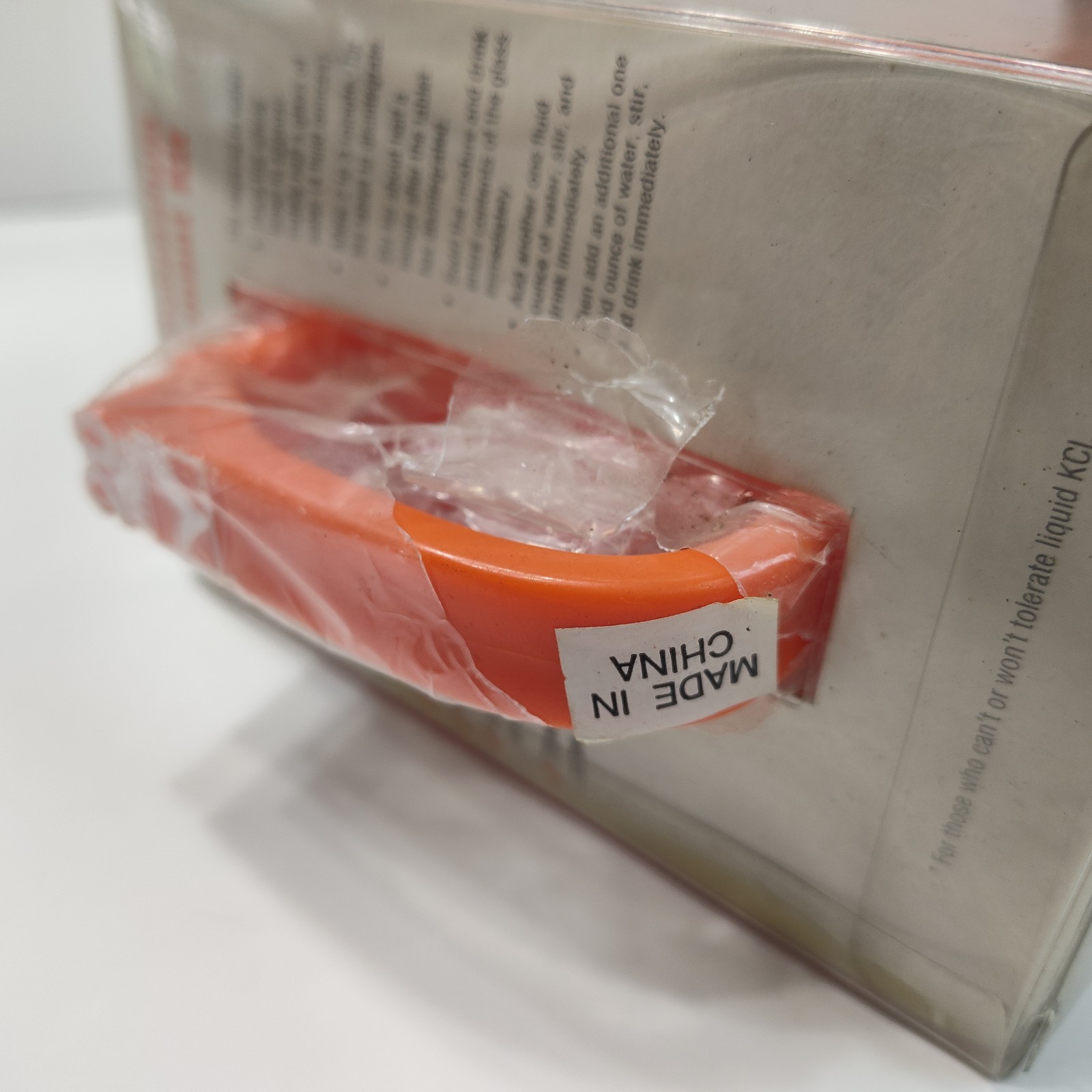 K-Dur 20 Potassium Key Pharmaceuticals Drug Rep Swag Mug Straw 1992 NOS